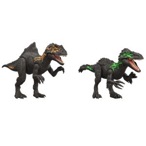 Jurassic World Dino Reveal Deluxe Dinosaur Action Figure Toys, Peel Off Color Change Play