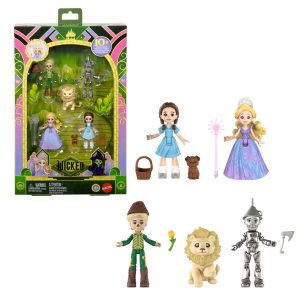 Universal Pictures’ Wicked: For Good Oz Story Set, 5 Small Dolls With 5 Movie-Inspired Accessories