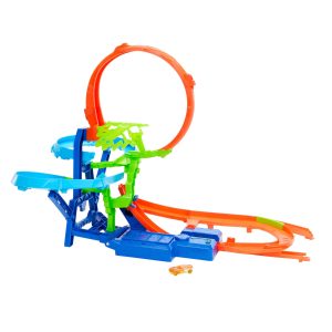 Hot Wheels Stunt Tracks Pista de Brinquedo Choque Multi-Aéreo