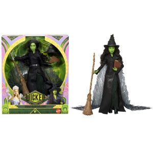 Universal Pictures’ Wicked: For Good Deluxe Elphaba Doll With Movie-inspired Outfit & 4 Accessories