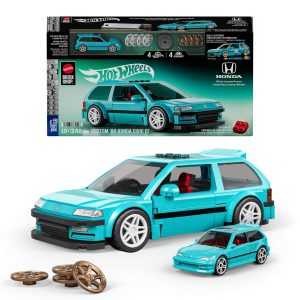 Hot Wheels Coffret Mattel Brick Shop Série Speed Custom Honda Civic Ef de 1990