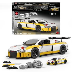 Mattel Brick Shop Hot Wheels Jogo de Construção Mattel Brick Shop Hot Wheels Elite Audi