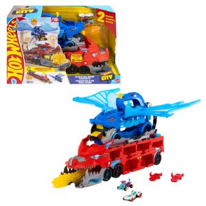 Hot Wheels City Pista de Juguete Súper Remolque