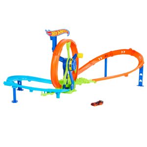Hot Wheels Action Coffret de Jeu Lancement Rapide et Boucle