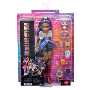 Monster High Robecca Steam Fashion Doll With Blue Blouse And Rocket Boots