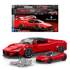 Mattel Brick Shop Hot Wheels Juguete de Construcción Speed Maserati MC20