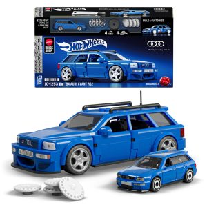 Mattel Brick Shop Hot Wheels Juguete de Construcción Speed '94 Audi Avant RS2