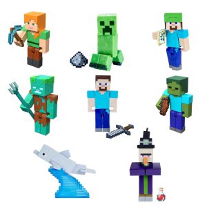 Minecraft Vanilla Figura de Acción Mobs de 3.25"