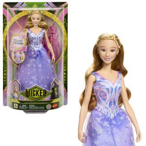 Wicked Poupée Glinda Chantante du Film Wicked: For Good